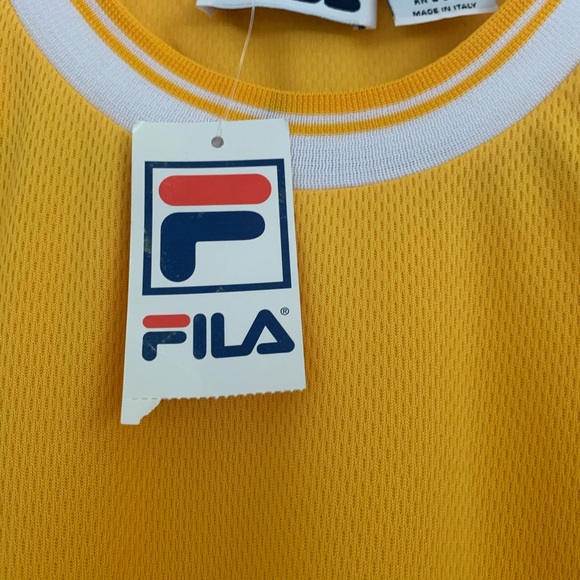 NWT vintage Fila mesh athletic type shirt size L - Picture 5 of 8